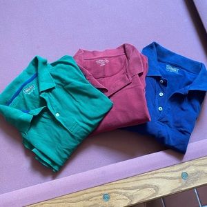 3 XXL Men’s Polo shirts